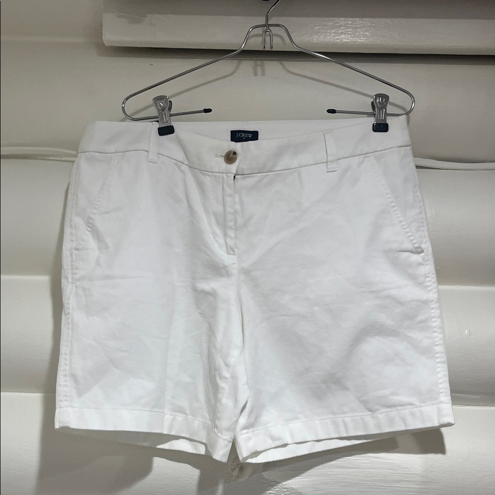 J. Crew Women's White Shorts